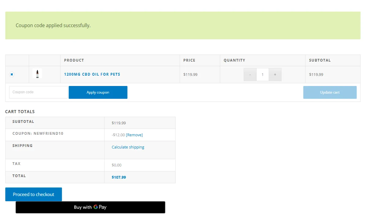 Proof screenshot for NEWFRIEND10