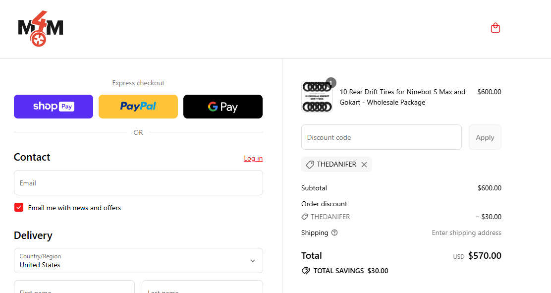 Proof screenshot for THEDANIFER