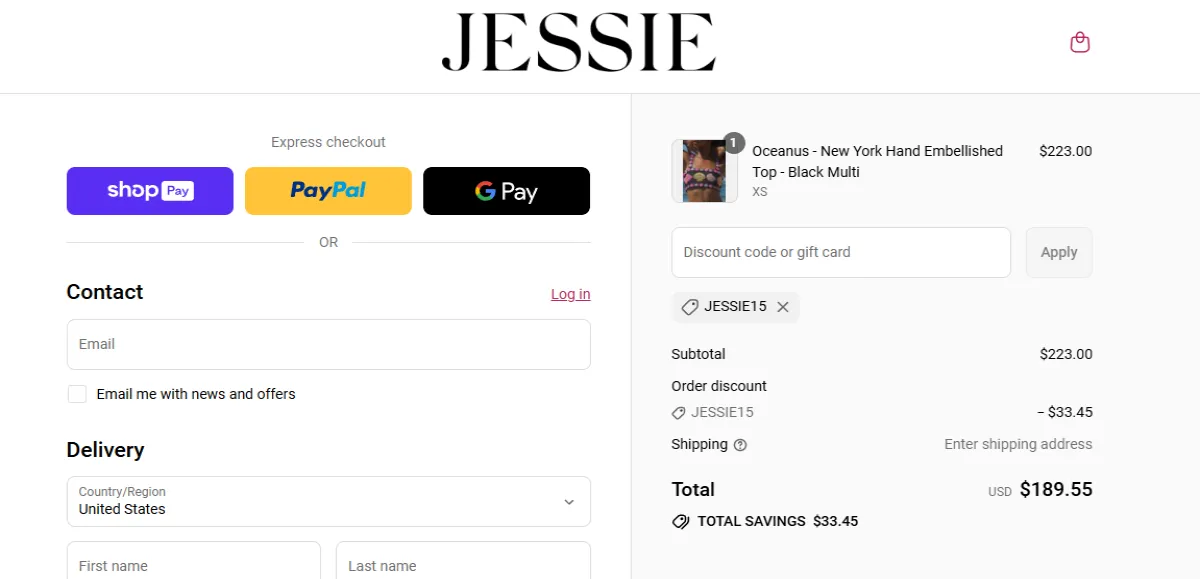 Proof screenshot for JESSIE15