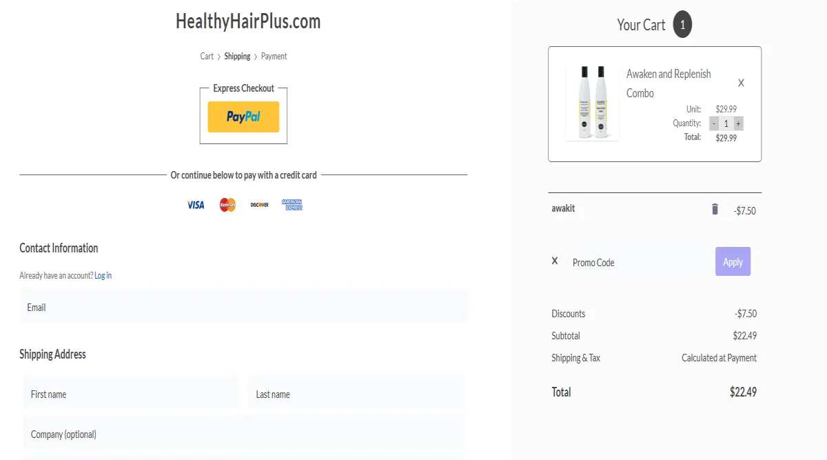 Proof screenshot for awakit