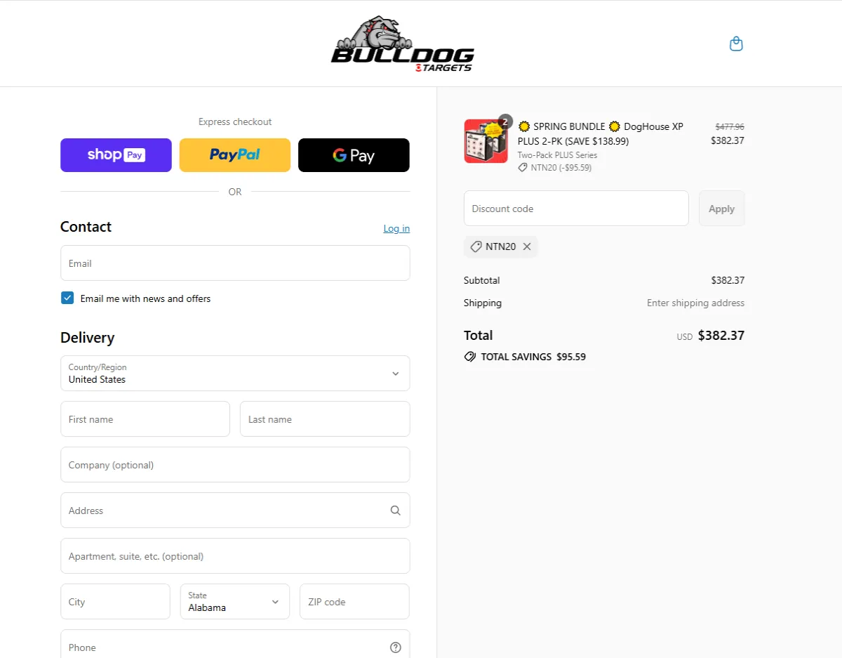 Proof screenshot for NTN20
