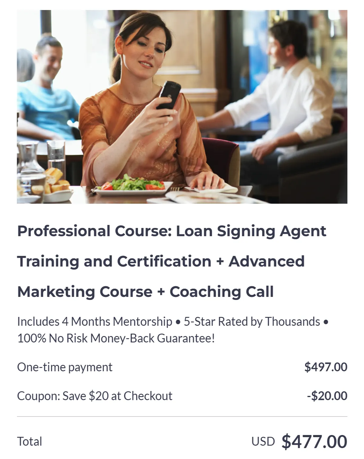 Proof screenshot for SAVE20