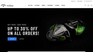 Callaway Golf Preowned logo