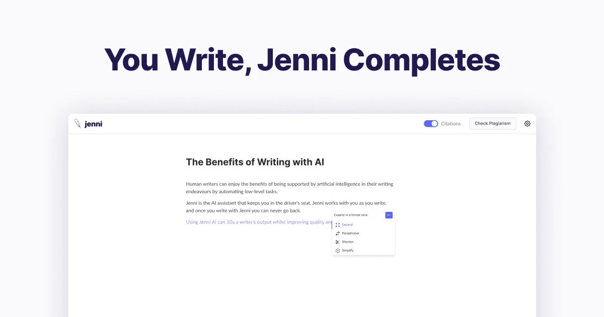 Jenni AI logo